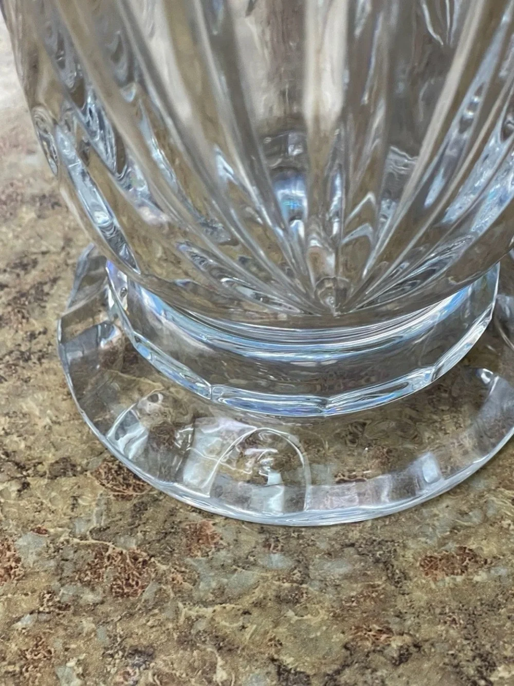 24% Lead Crystal Vase ~ Poland ~ NEW